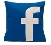 Almofada Facebook